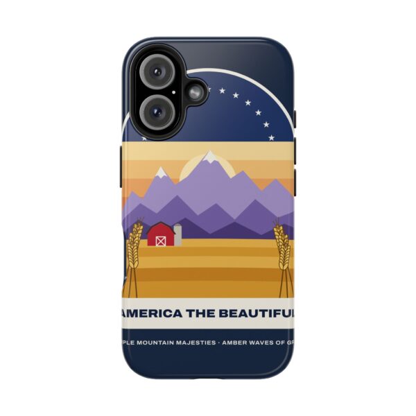 America the Beautiful Vintage Poster Tough Phone Case
