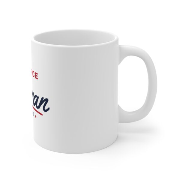 Air Force Veteran Script Mug