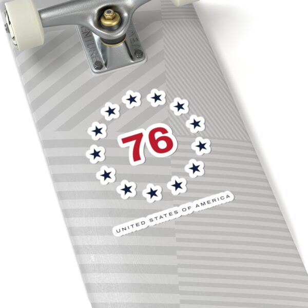 Thirteen Star 76 Seal Sticker