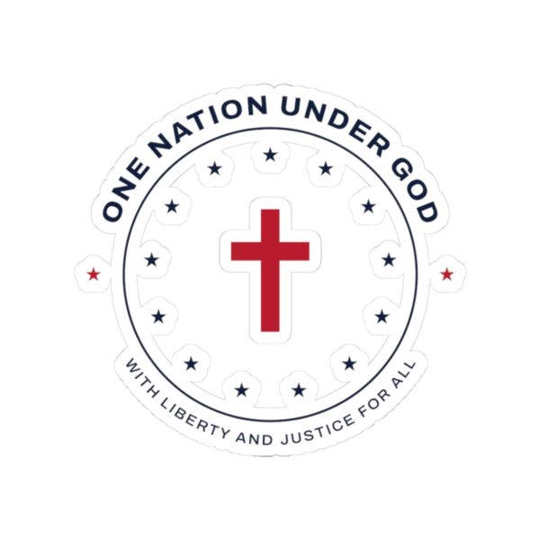 One Nation Under God Sticker