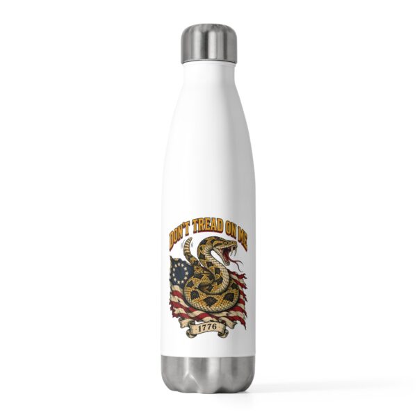 Don't Tread on Me Rattlesnake Water Bottle