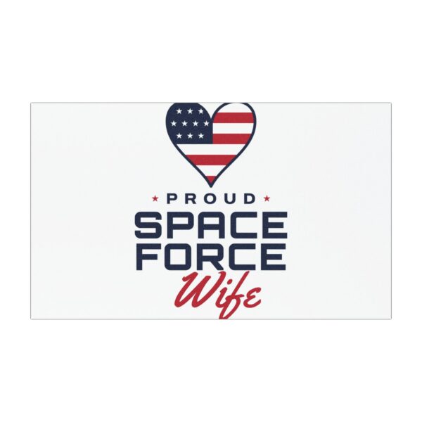 Proud Space Force Wife Car Magnet
