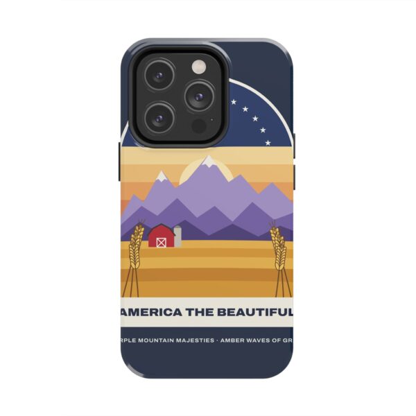 America the Beautiful Vintage Poster Tough Phone Case