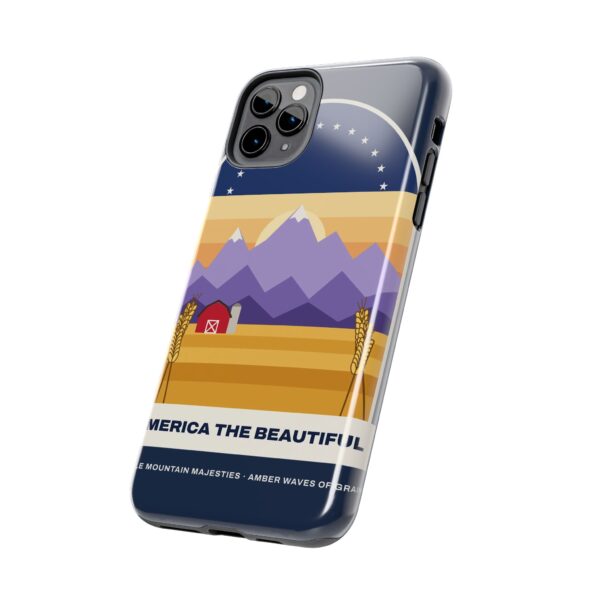 America the Beautiful Vintage Poster Tough Phone Case