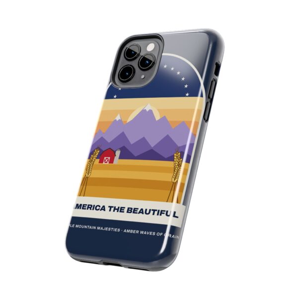 America the Beautiful Vintage Poster Tough Phone Case
