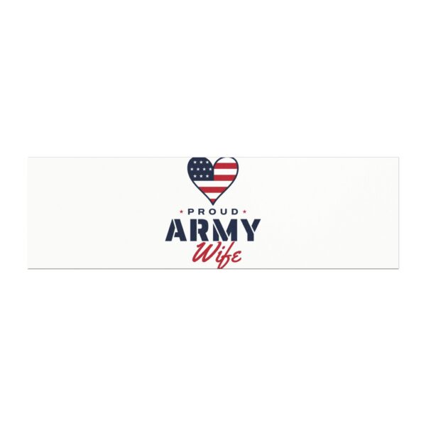 Proud Army Wife Car Magnet