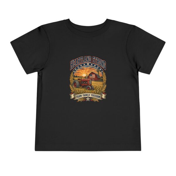 Heartland Strong Tractor & Barn Toddler Tee, White