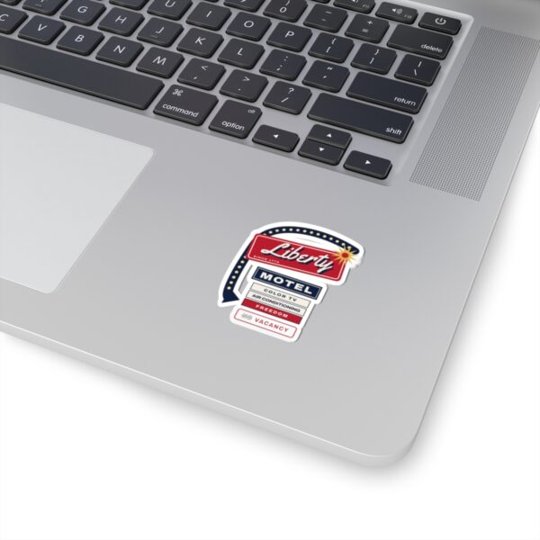 Liberty Motel Retro Americana Sticker