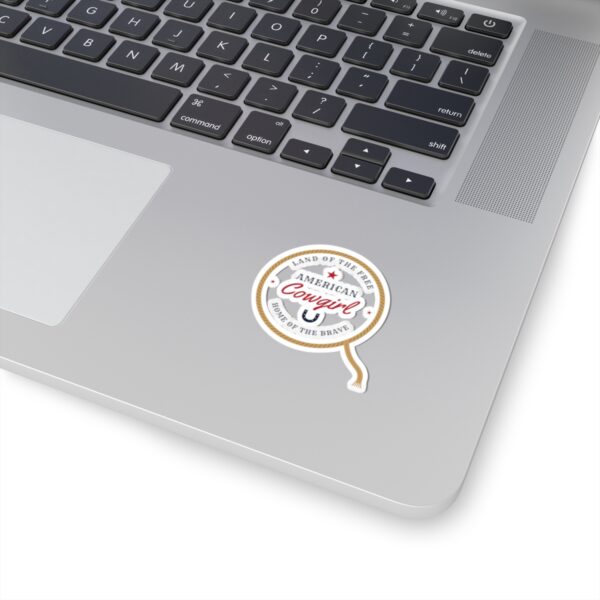 American Cowgirl Western Sticker