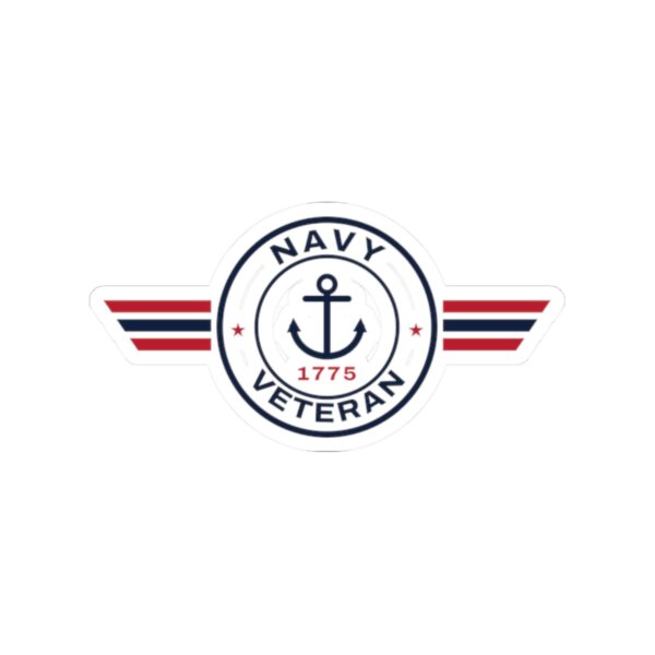 Navy Veteran Patch Sticker