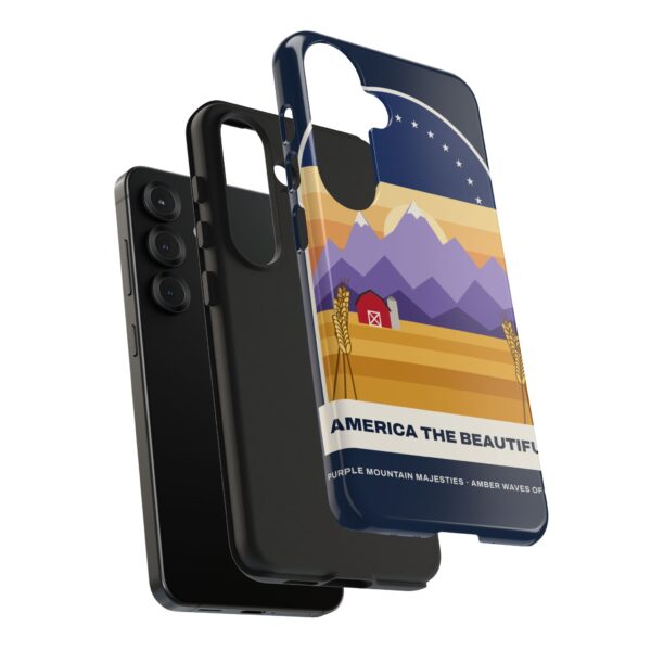America the Beautiful Vintage Poster Tough Phone Case