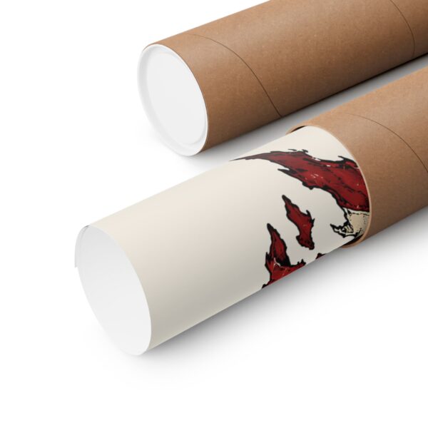 Live Free or Die Grizzly Poster