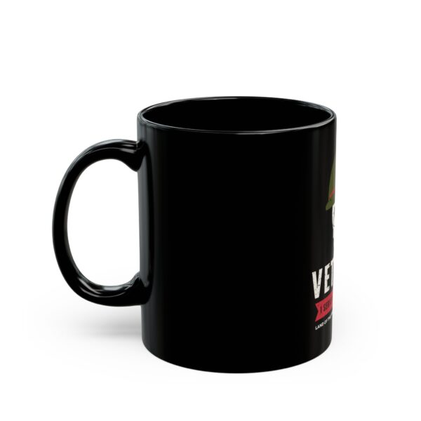 Veteran Helmet Skull I Served I'd Do It Again Black Mug