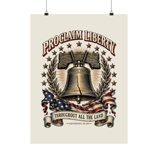 Proclaim Liberty Bell Poster
