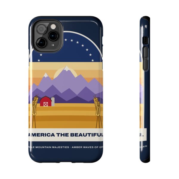 America the Beautiful Vintage Poster Tough Phone Case