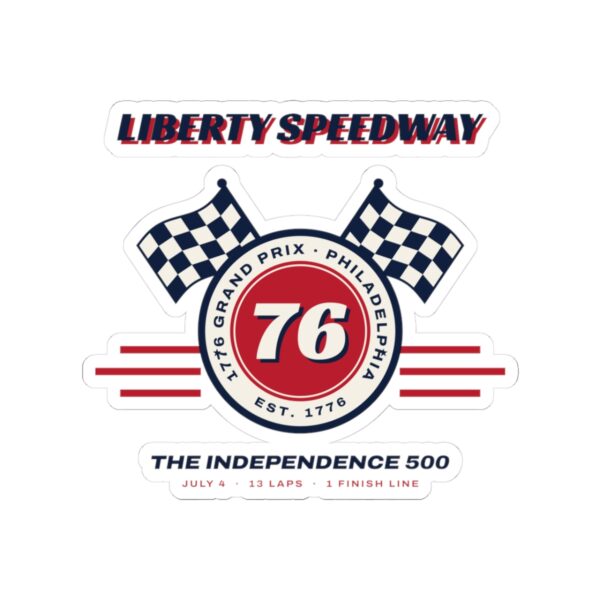 Liberty Speedway Vintage Racing Sticker