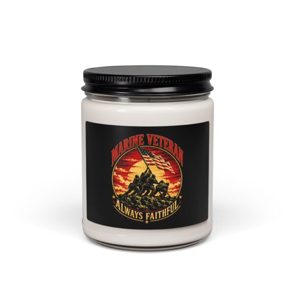 Marine Veteran Always Faithful Soy Candle