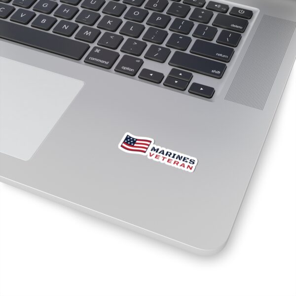 Marines Veteran Flag Sticker
