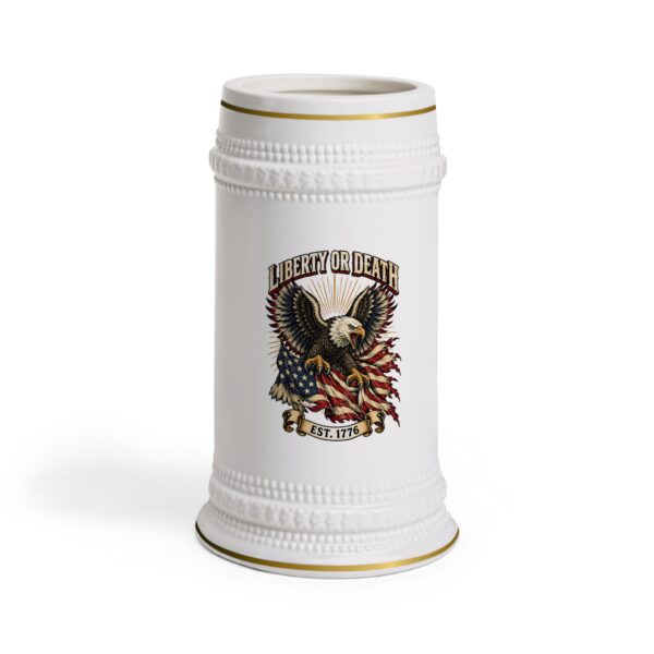 Liberty or Death Eagle Beer Stein