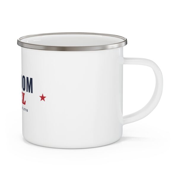 Freedom Fuel Enamel Camp Mug