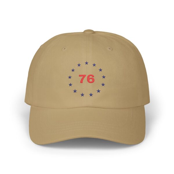 Thirteen Star 76 Seal Dad Hat, Khaki