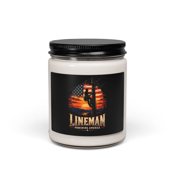 Lineman Powering America Soy Candle