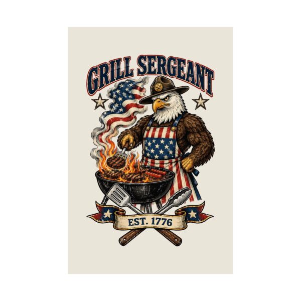 Grill Sergeant Eagle Poster