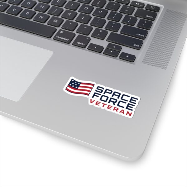 Space Force Veteran Flag Sticker