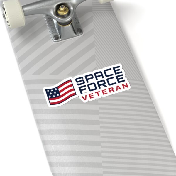 Space Force Veteran Flag Sticker