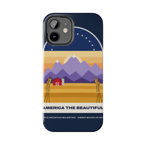 America the Beautiful Vintage Poster Tough Phone Case