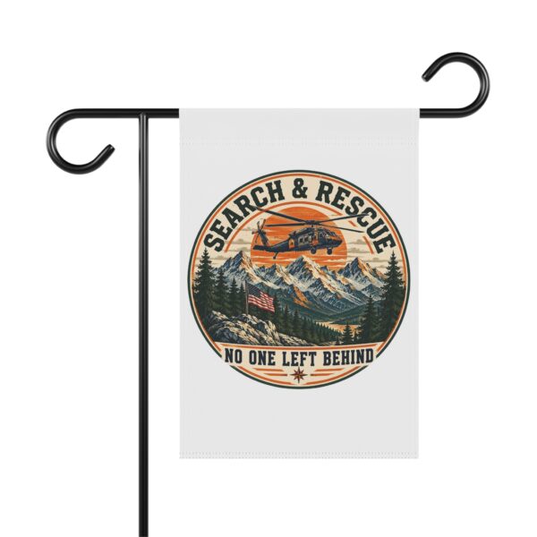 Search and Rescue Garden Flag