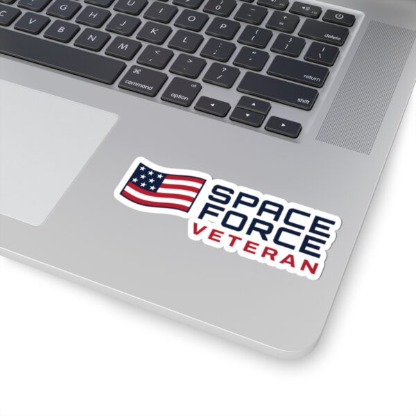 Space Force Veteran Flag Sticker