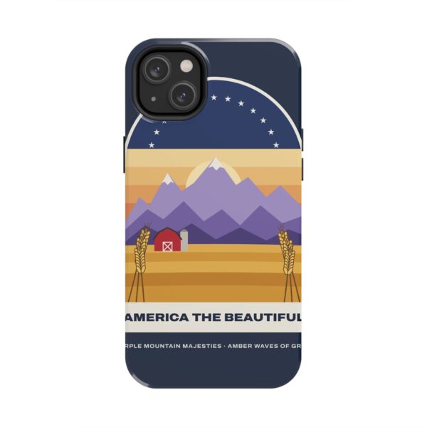 America the Beautiful Vintage Poster Tough Phone Case