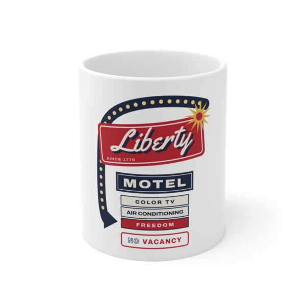 Liberty Motel Retro Americana Mug