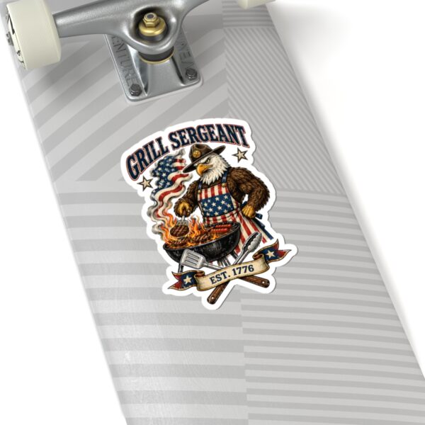 Grill Sergeant Eagle Sticker