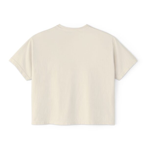 Land of the Free Wildflower Flag Women's Boxy T-Shirt, White