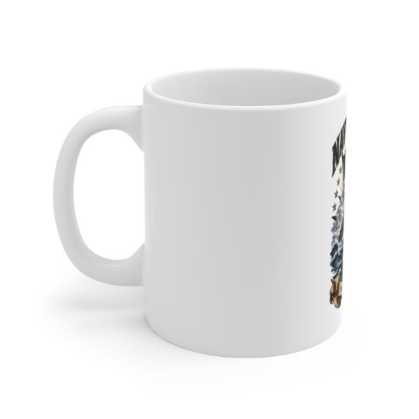 Navy Veteran Battleship & Anchor Mug
