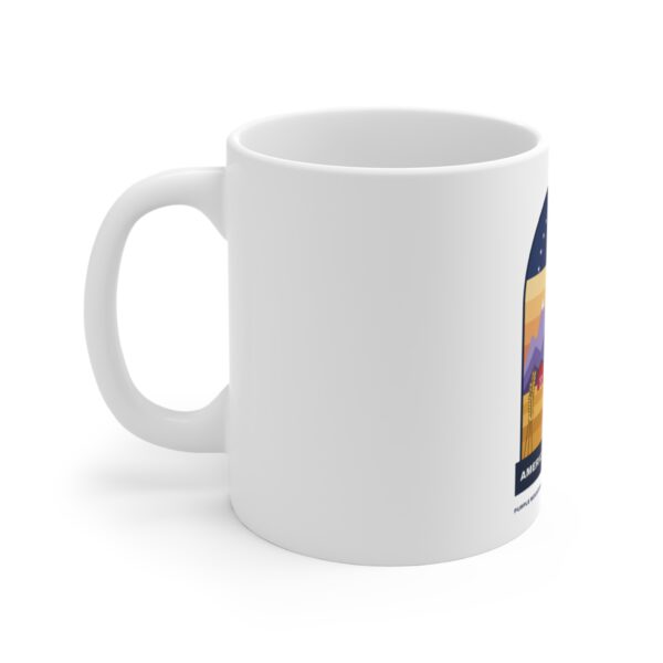 America the Beautiful Vintage Poster Mug