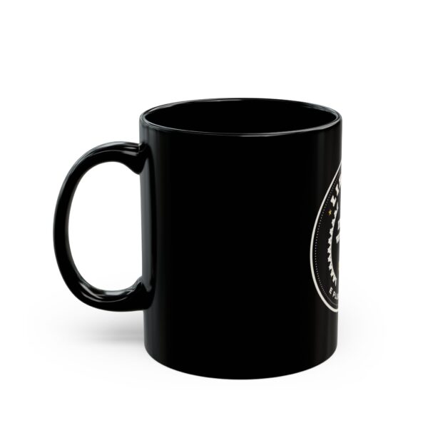 In God We Trust 1776 Coin Black Mug