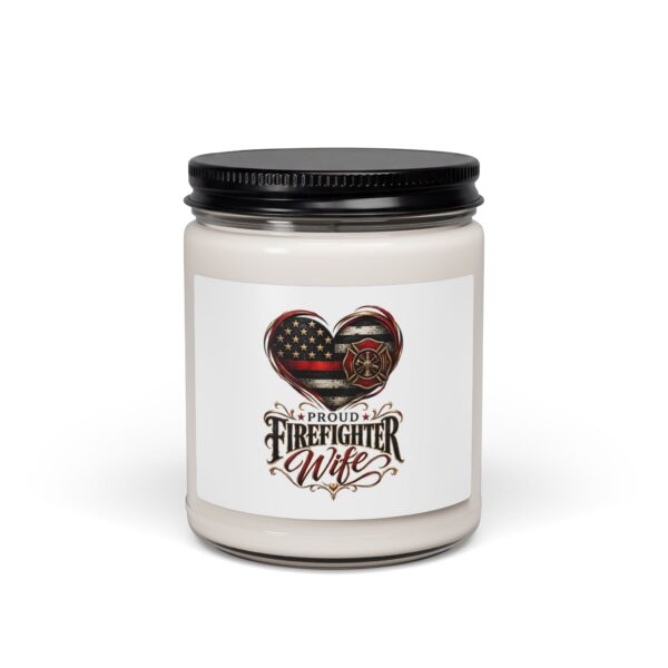 Proud Firefighter Wife Soy Candle