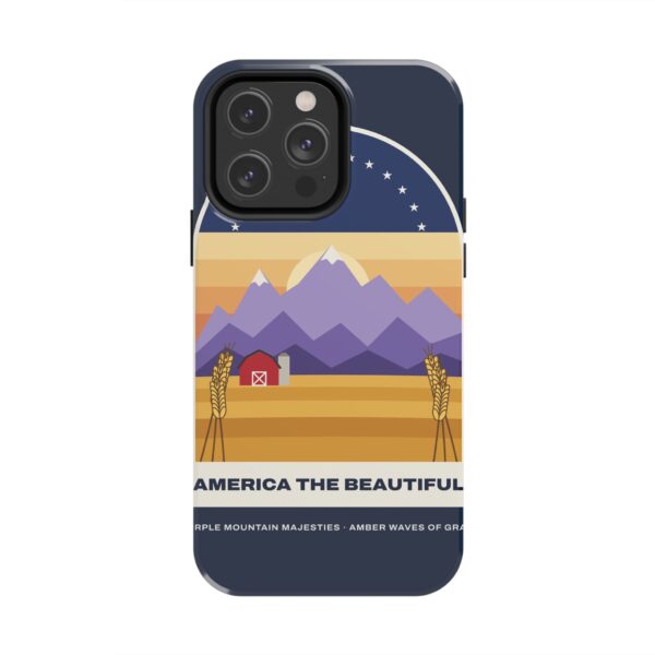 America the Beautiful Vintage Poster Tough Phone Case