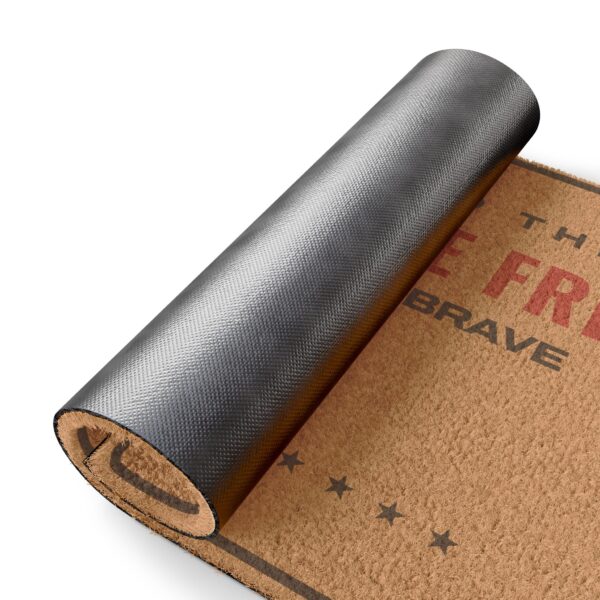 Home of the Free Because of the Brave Doormat