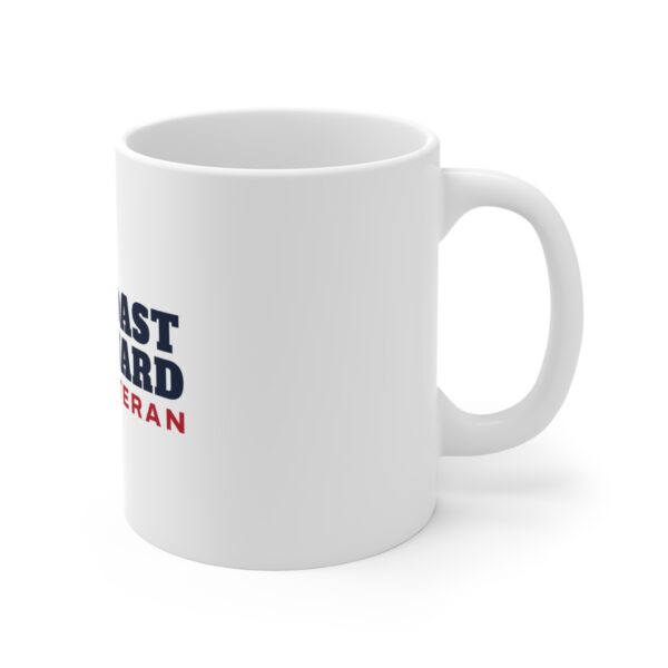 Coast Guard Veteran Flag Mug