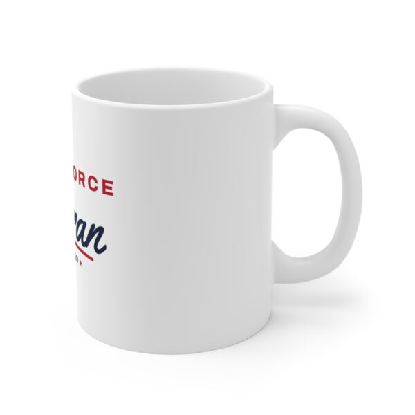 Space Force Veteran Script Mug