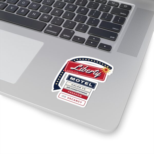 Liberty Motel Retro Americana Sticker