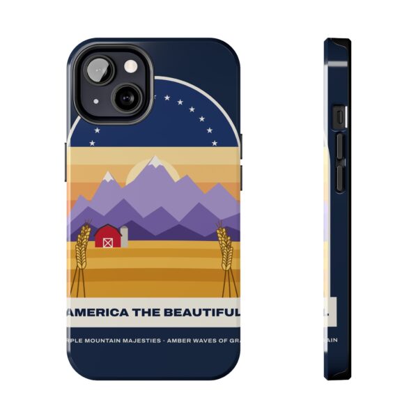 America the Beautiful Vintage Poster Tough Phone Case