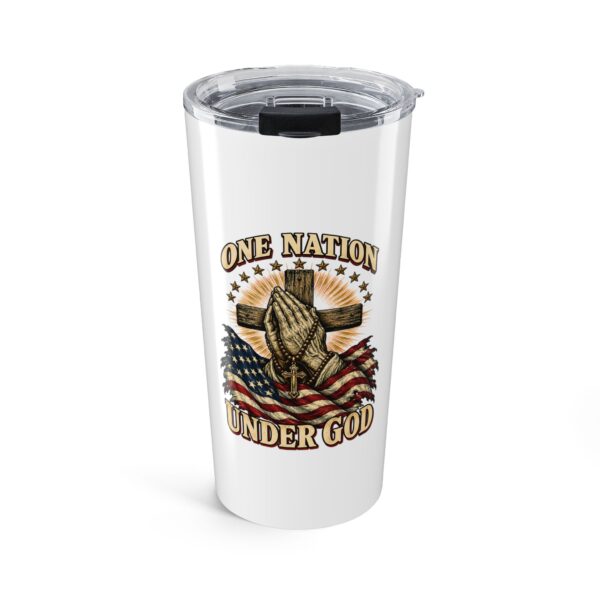 One Nation Under God Praying Hands 20oz Tumbler