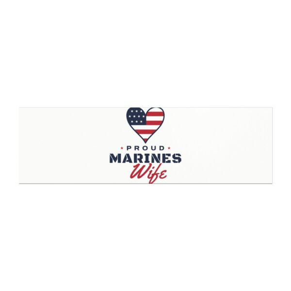Proud Marines Wife Car Magnet