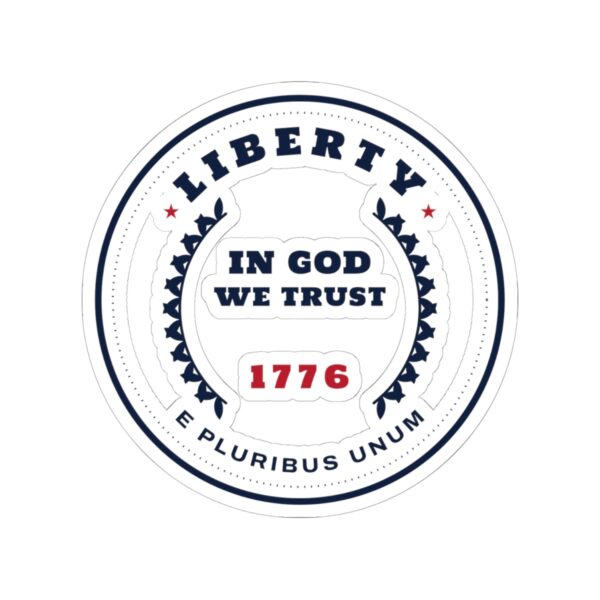 In God We Trust 1776 Coin Sticker