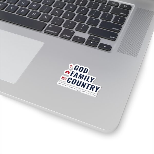 God Family Country Sticker